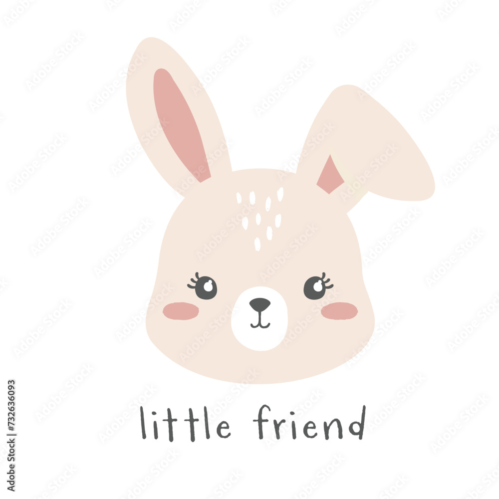 cute bunny, little rabbit vector cute bunny, little rabbit vector
