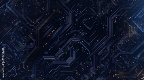 Futuristic abstract techno Sci-fi neon glowing lines background. Digital artwork. Reflections on the floor and ceiling. Virtual 3D background, representation for business