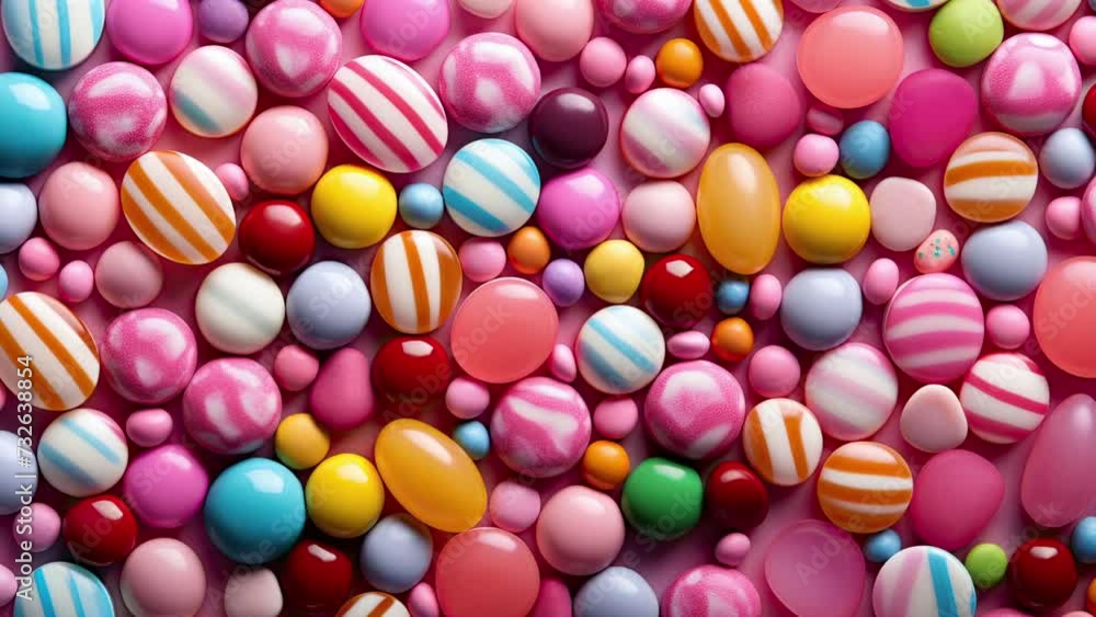 Colorful Candy Background Colorful Candy Background