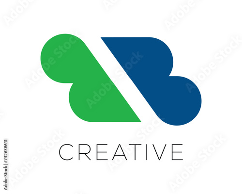 Vector bb logo design template