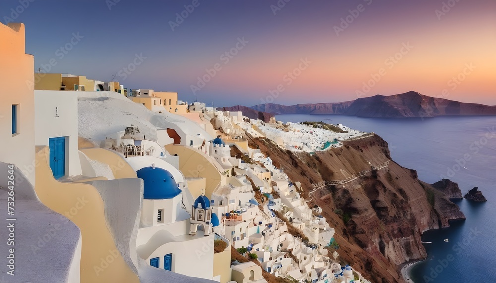 Fototapeta premium village at island country