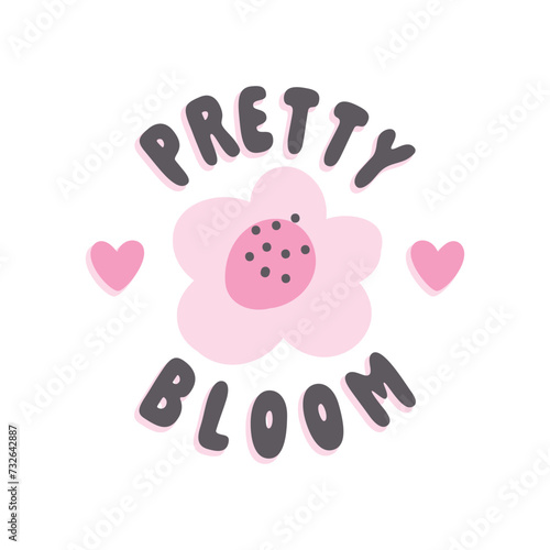 Foto kids cute typography vector print