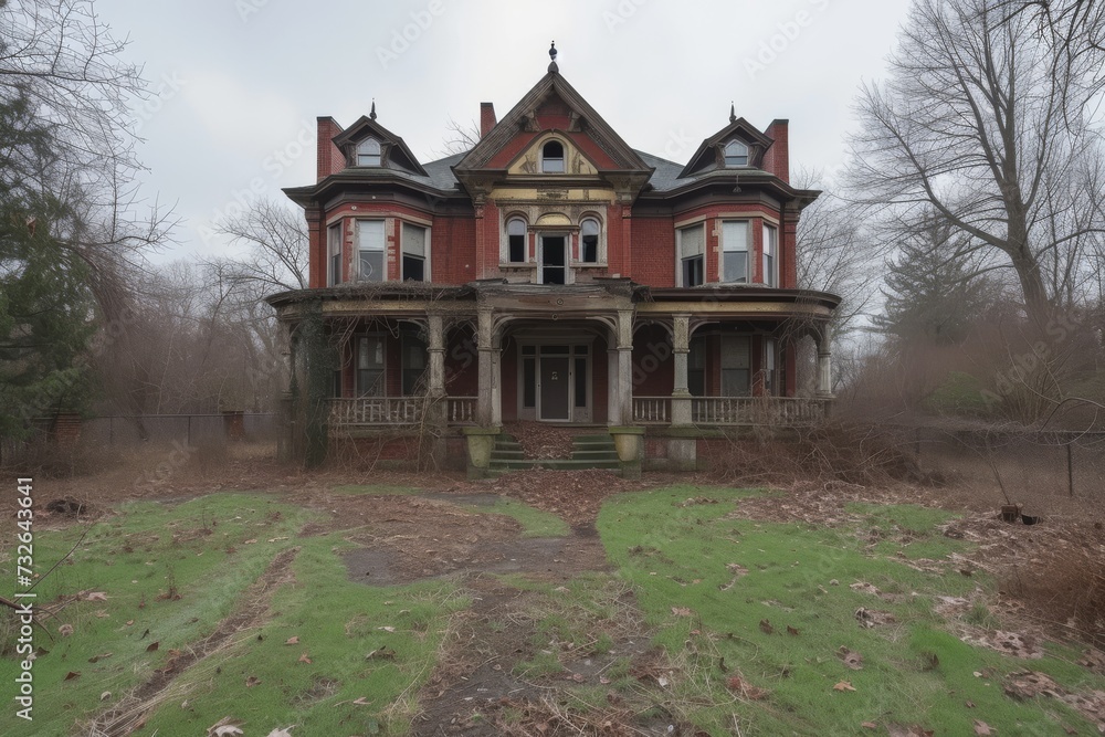 Abandoned dilapidated house mansion Abandoned dilapidated house mansion