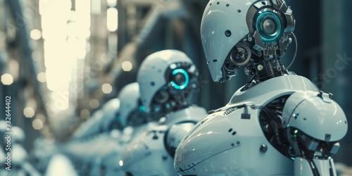 Advanced Robotics Lab with Innovative Robots Generative AI