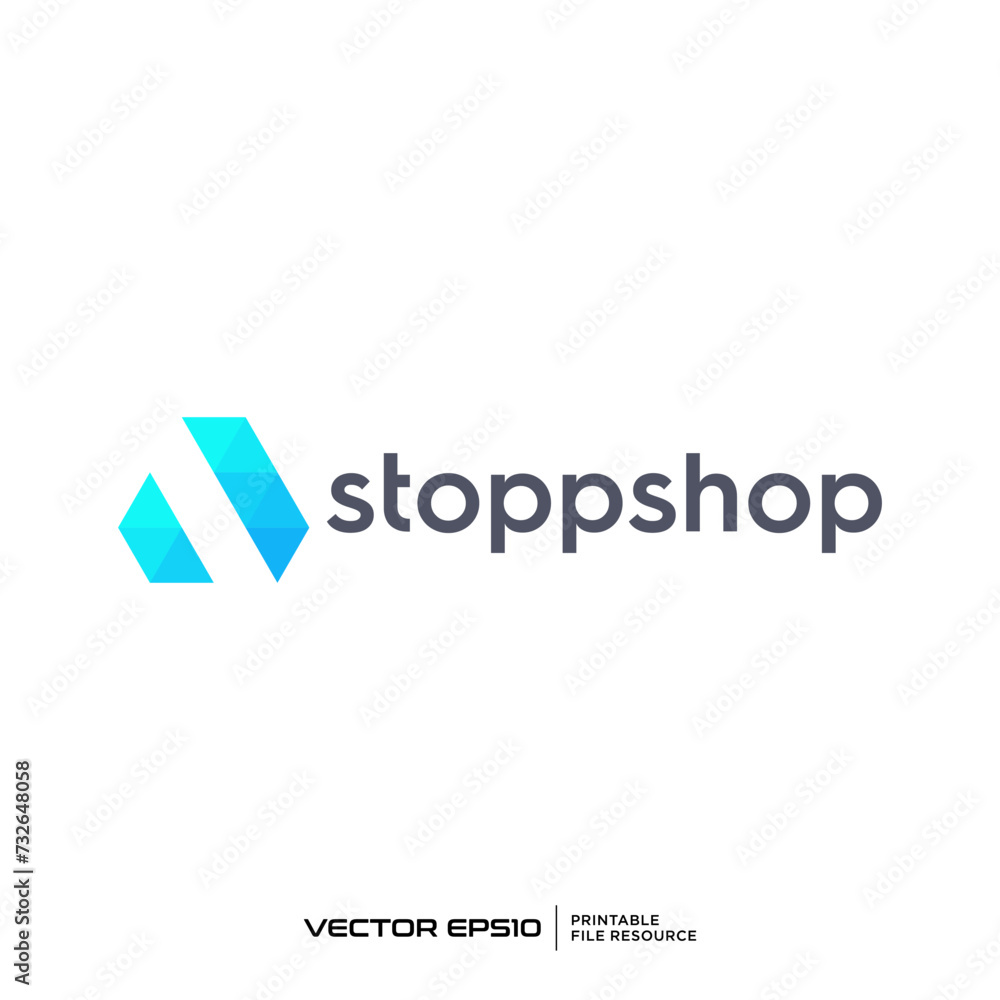 Abstract A pixel logo vector illustration Abstract A pixel logo vector illustration