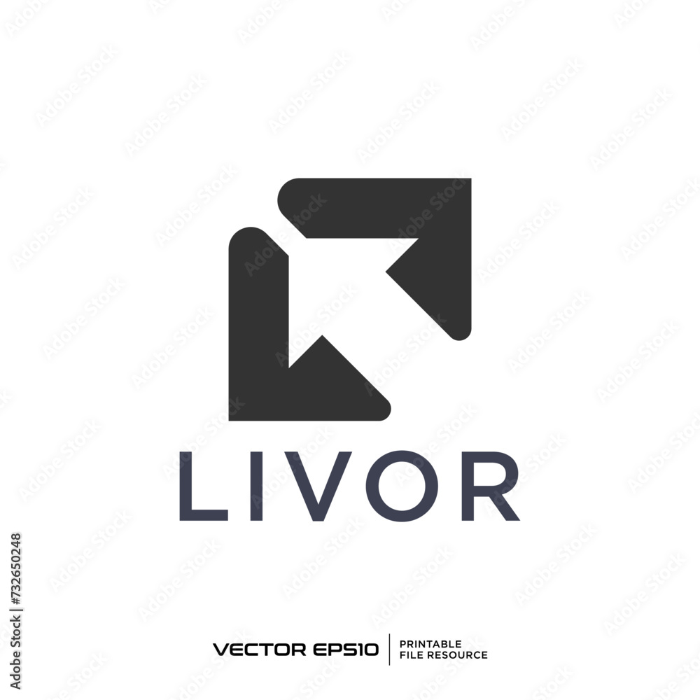 Abstract arrow logo vector illustration Abstract arrow logo vector illustration
