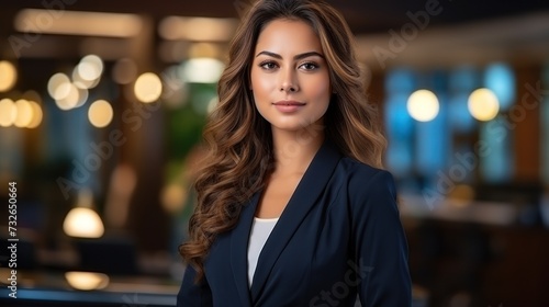 Confident Businesswoman in Law Firm Generative AI