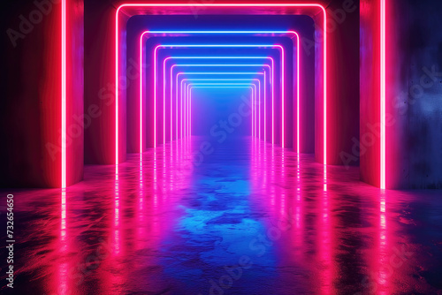 Abstract futuristic backgro...