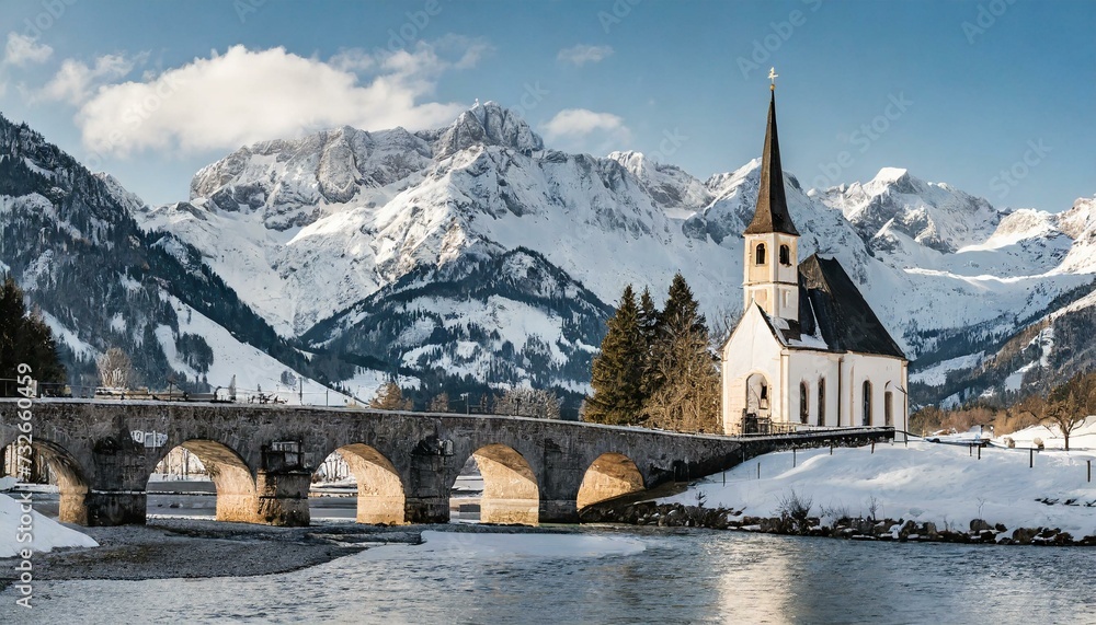 church in the mountains