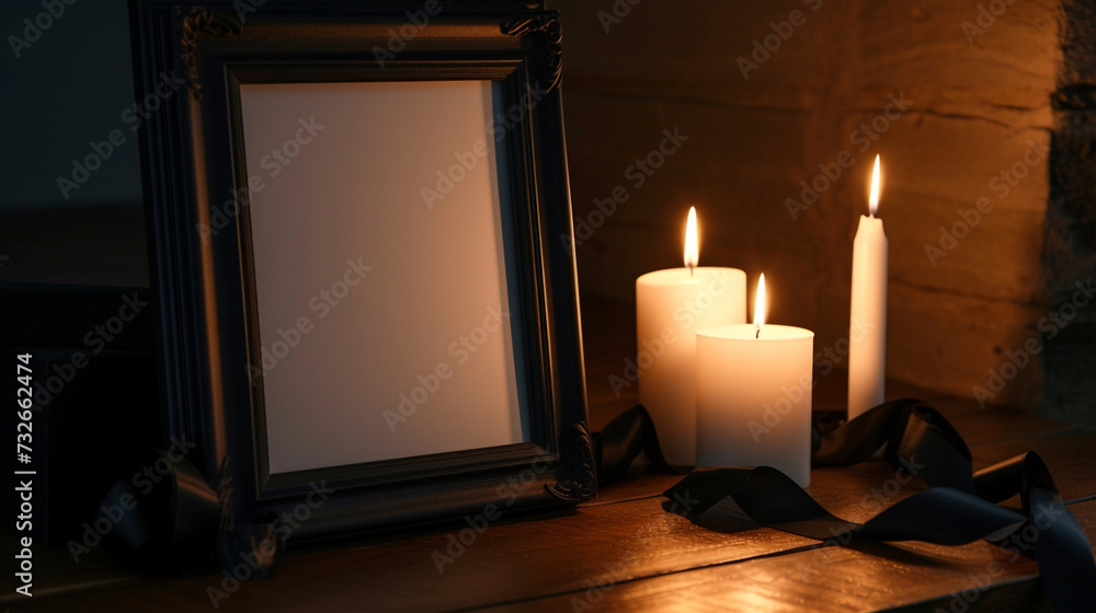 candles in the church