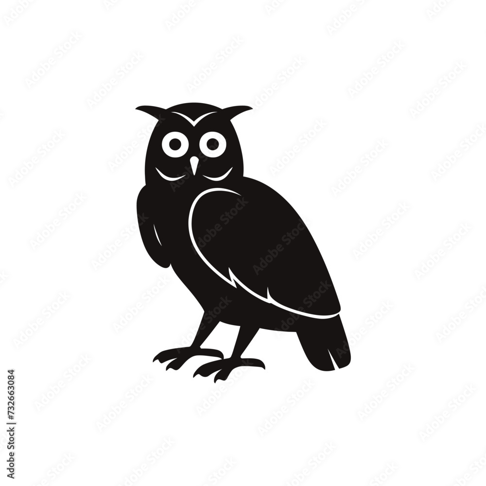 owl vector silhouette owl vector silhouette
