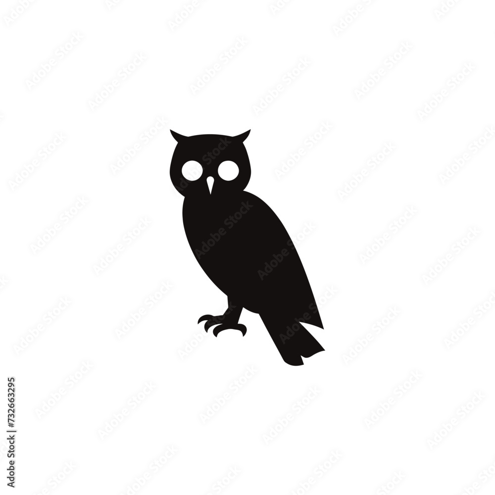 owl vector silhouette owl vector silhouette