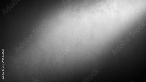 black metal texture with gradient. Light falls on metal. Background with glare on the surface