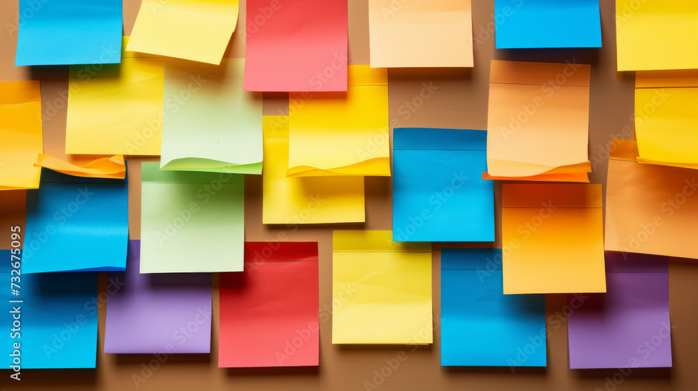 sticky note collage sticky note collage