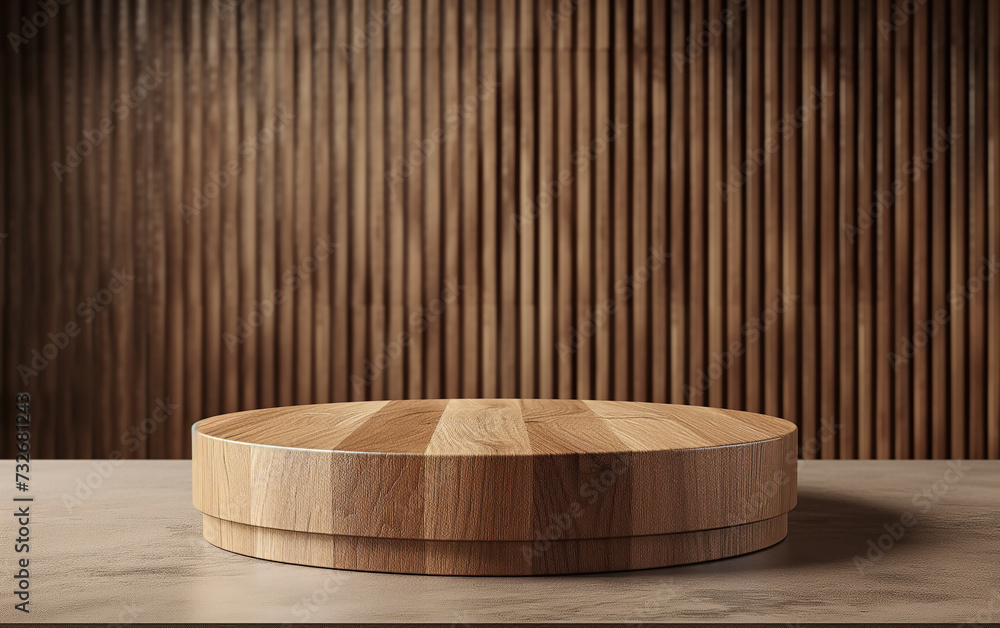 Minimalist Wooden Podium for Product Display Minimalist Wooden Podium for Product Display