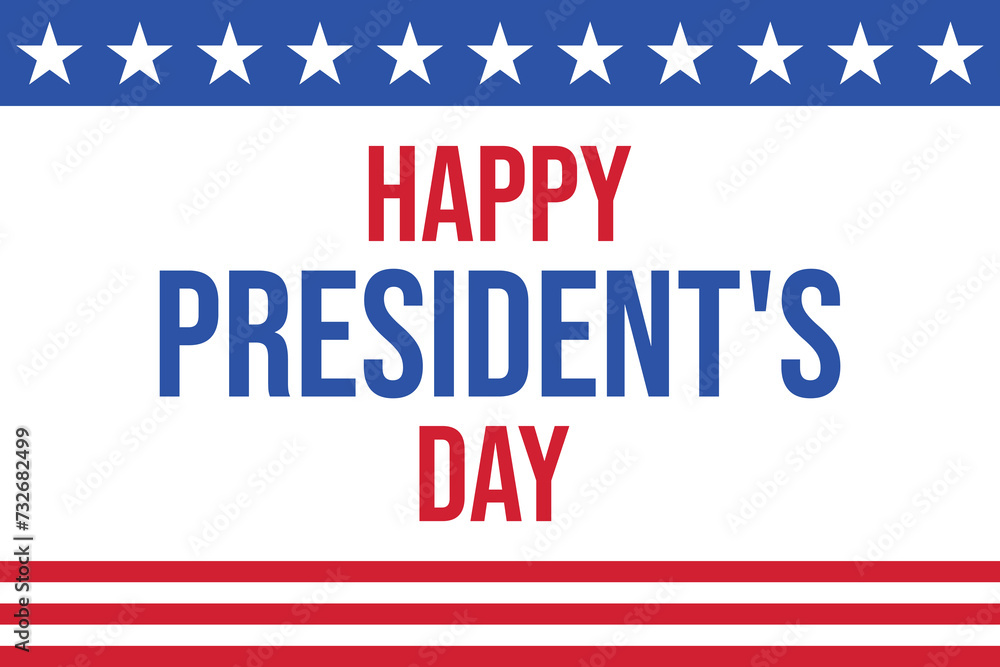 Happy President's day - Presidents day in USA