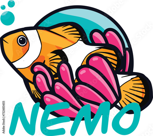Nemo Fish Illustration