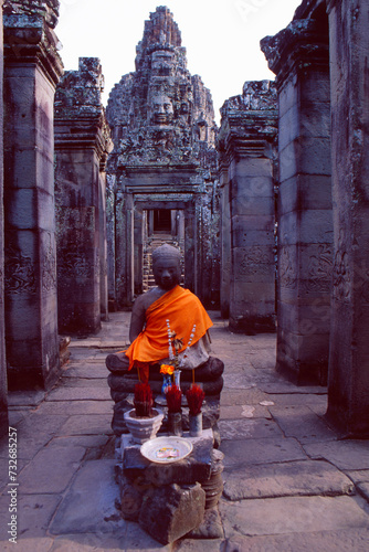 Cambodia: World Heritage Ankor Wat   Kambotscha: Khmer Tempelanlage Ankor Wat im Urwald von Siam Reap © gmcphotopress
