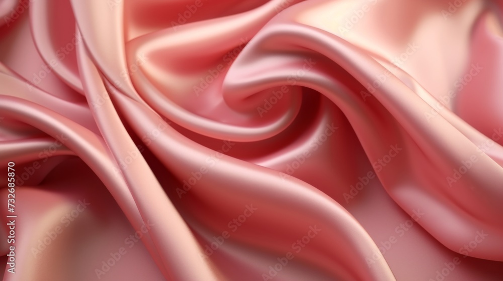 Obraz premium Pink satin background