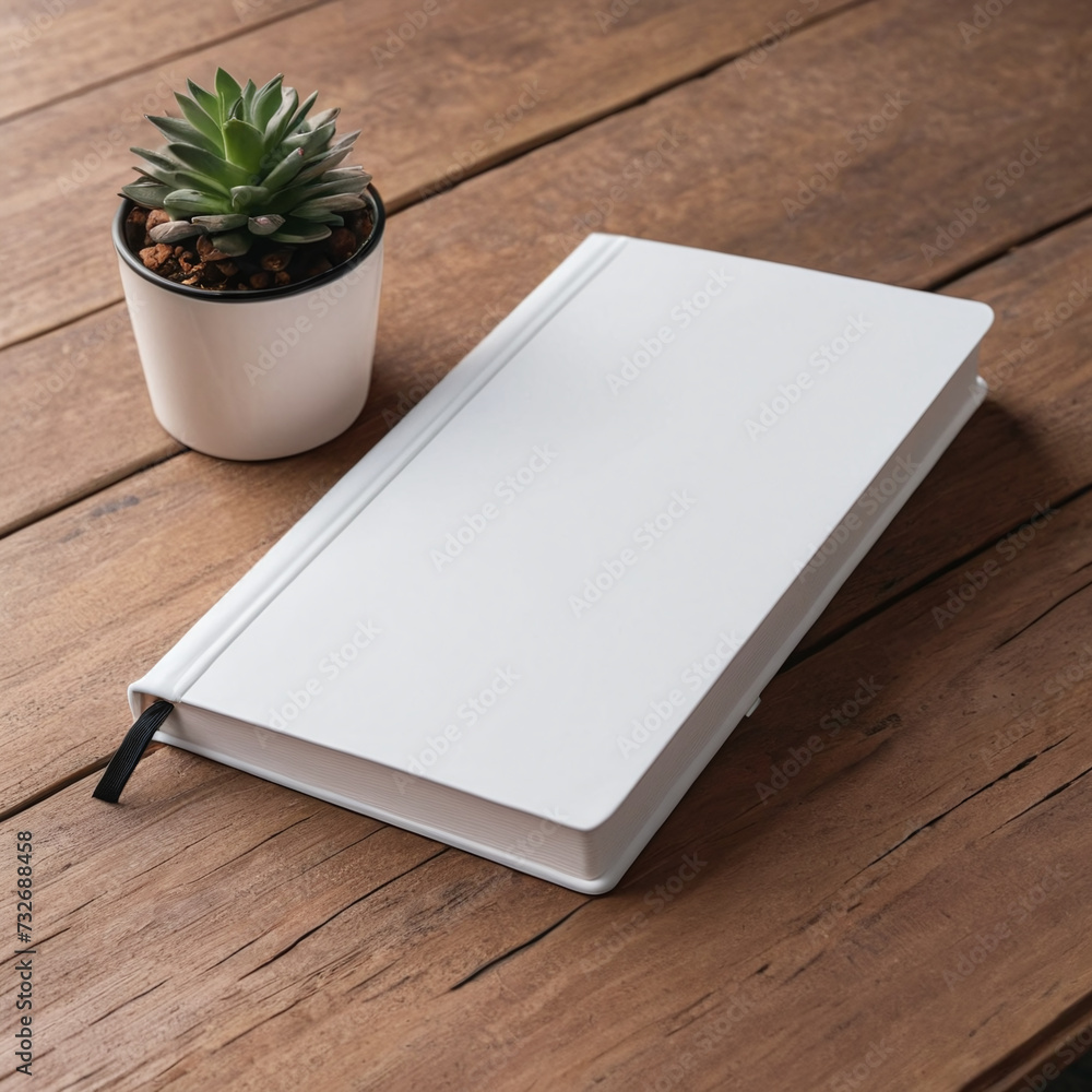Blank book cover mockup template Blank book cover mockup template