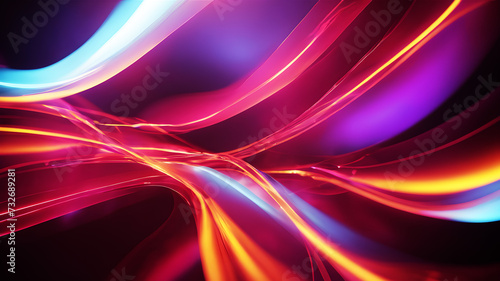 Generate an abstract background with vibrant, flowing curves that evoke a sense of energy and movement bright ligtning, kodak 400, cinematic, ultra realistic