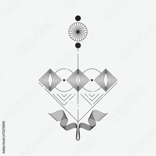 Symbolic Diamond Decorative