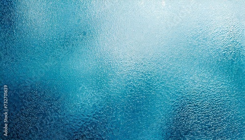 blue frosted glass texture background photo