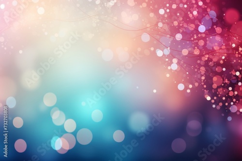 Abstract bokeh glitter background for International Women's Day or Women's month