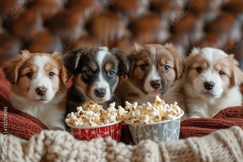 Puppy Cinema Night  An Adorable Movie Experience 