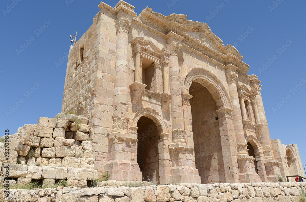 Ruinas de Jerash, Jordania