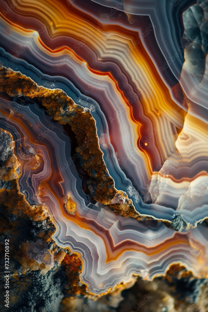Vertical Gradient surface of agate rock. Vertical Gradient surface of agate rock.