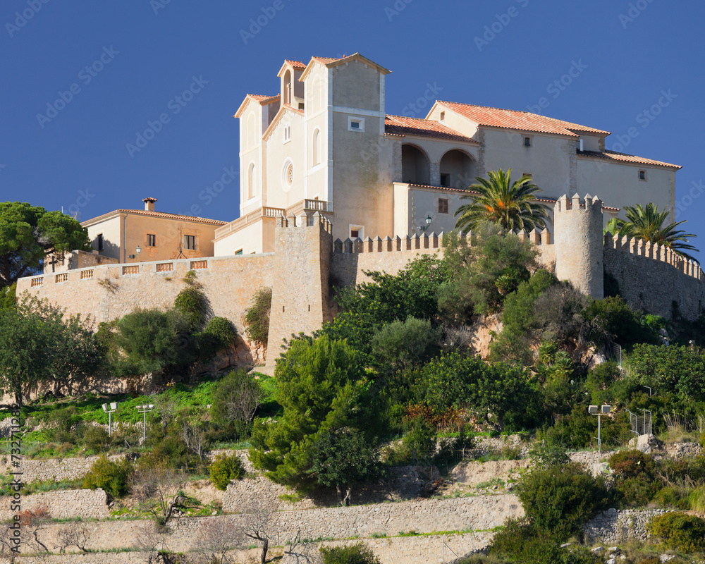 Spanien, Mallorca, Artà, Sant Salvador, Kirche Spanien, Mallorca, Artà, Sant Salvador, Kirche