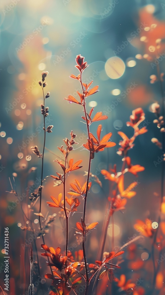 a field of grass with flowers a field of grass with flowers
