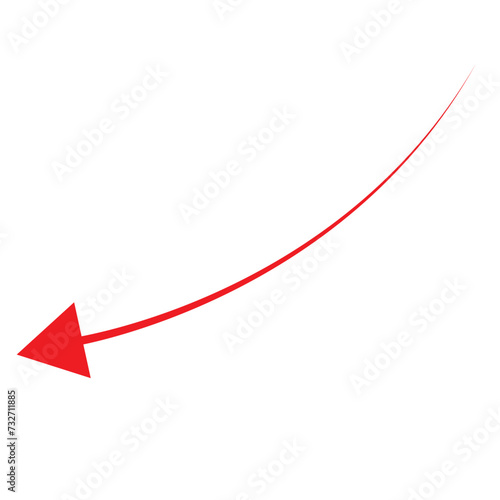 Free Download Drop arrow business market crisis background design template. Economy financial crash concept. Stock, forex, crypto, bond investment statistic. - GFXLoad