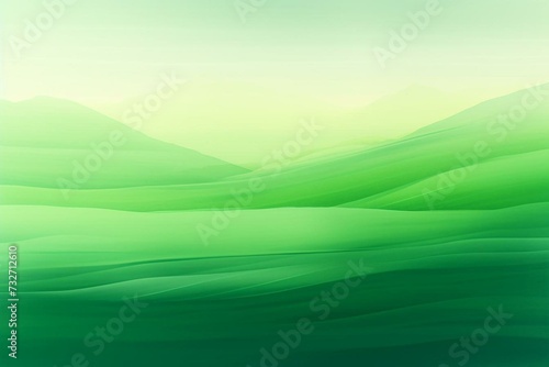 Blurred gradient of fresh green tones. Generative AI