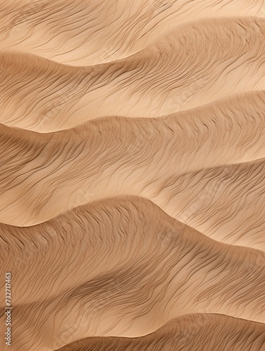 Aerial Sand Dunes Artwork: Desert Print for Rustic Wall Decor.