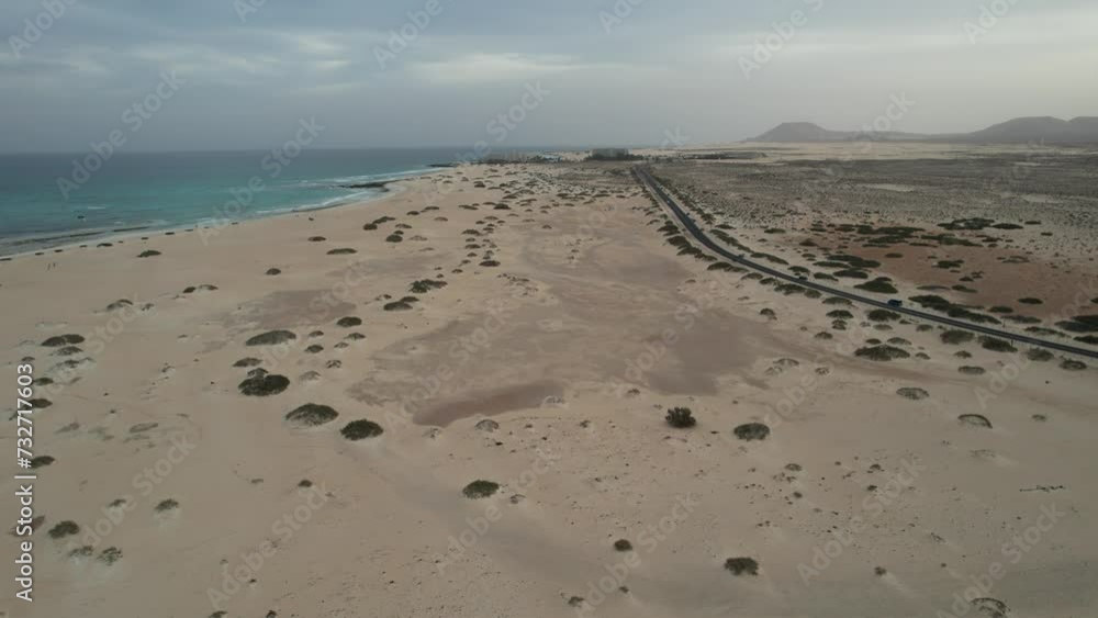 Fuerteventura, Canary island. Desert along the coastline. Fuerteventura, Canary island. Desert along the coastline.