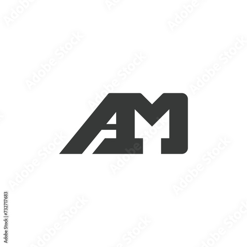 Free Download Alphabet letters Initials Monogram logo AM, MA, A and M - GFXLoad