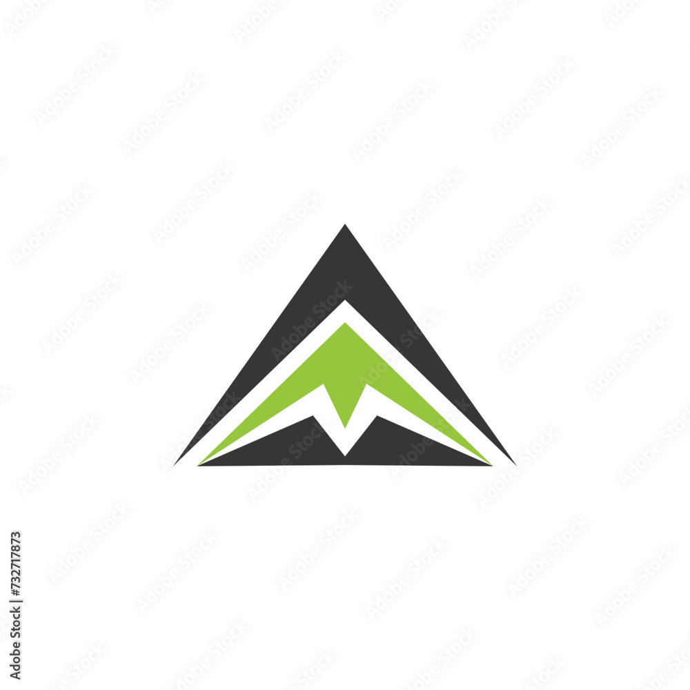Alphabet Initials logo AM, MA, M and A Alphabet Initials logo AM, MA, M and A