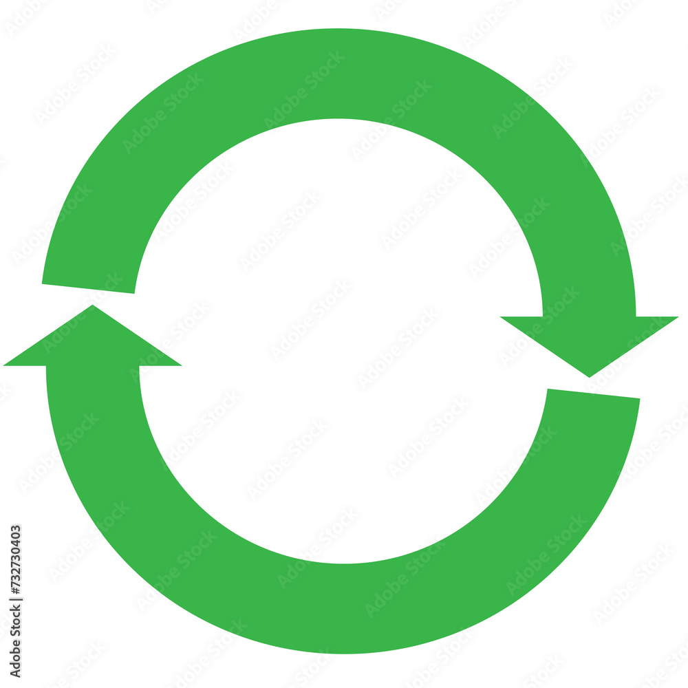 green recycling icon green recycling icon