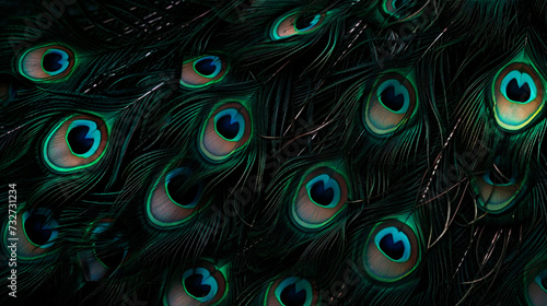 peacock feather texture background