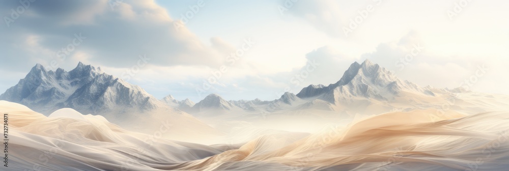 Whirlwind in the Mountains. Festive Abstract Wallpaper with Clouds and Wind on Christmas Whirlwind in the Mountains. Festive Abstract Wallpaper with Clouds and Wind on Christmas