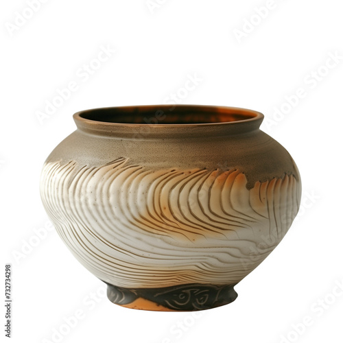 Brown Ceramic Vase, Beautiful Ceramic Vase, Home Decor