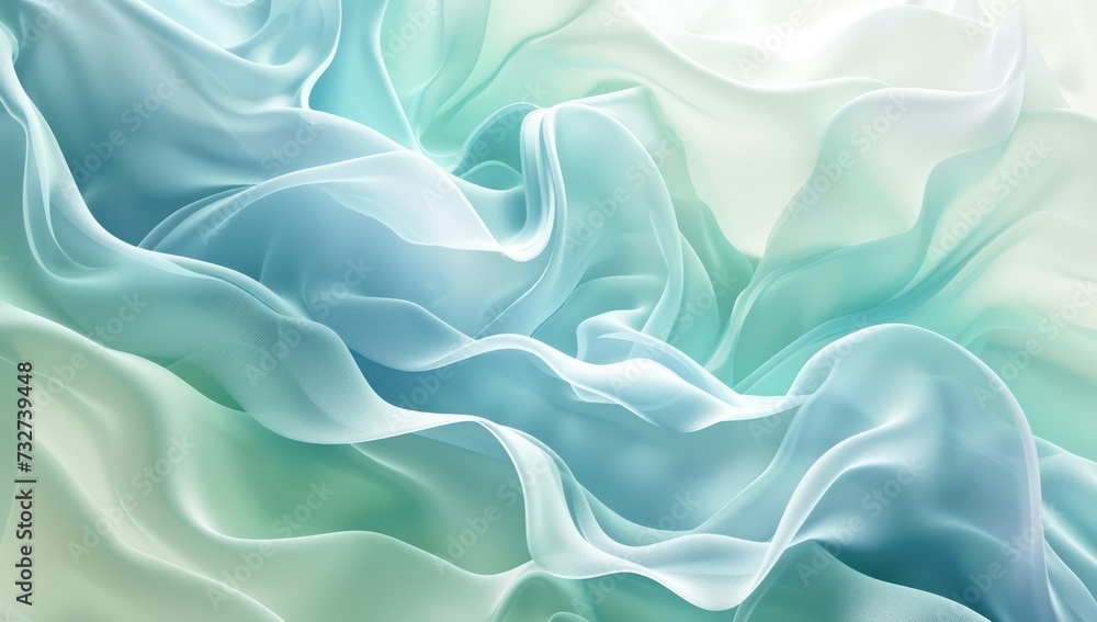 Obraz premium Abstract background with soft lines for technological processes, science, presentations, education, etc