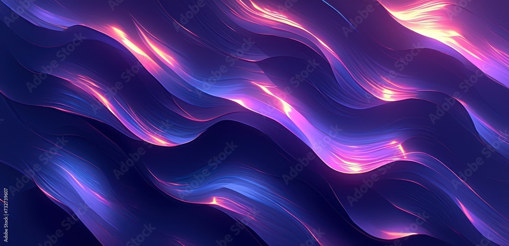 Fototapeta premium Abstract background with soft lines for technological processes, science, presentations, education, etc