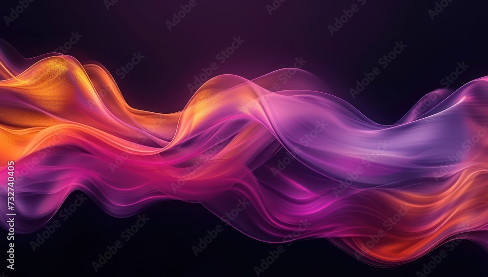 Naklejka premium Abstract background with soft lines for technological processes, science, presentations, education, etc