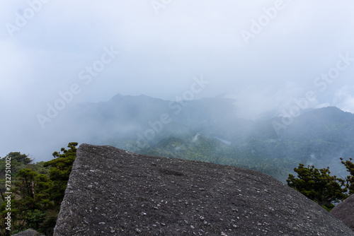 Mt. Tachu in Yakushima island photo