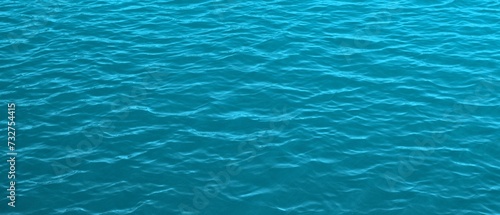 Blue water ripple surface photo