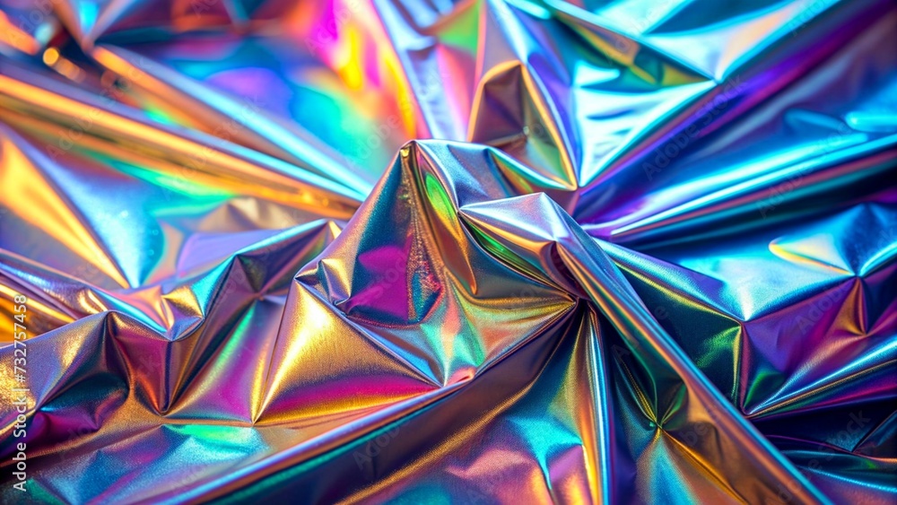 Abstract trendy holographic texture background Abstract trendy holographic texture background
