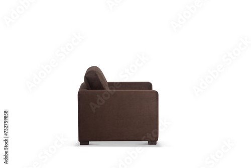 Sofa furniture isolated on white background